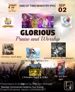 Glorious Praise and Worship Poster