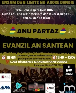 Evanzil an Santean - 18 Nov 2023 - Poster