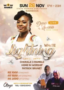 White Lightning with Dena Mwana - Poster