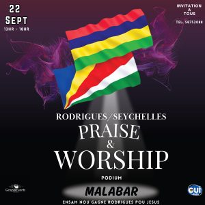 Rodrigue-Seychelles Praise & Worship Poster - SQ